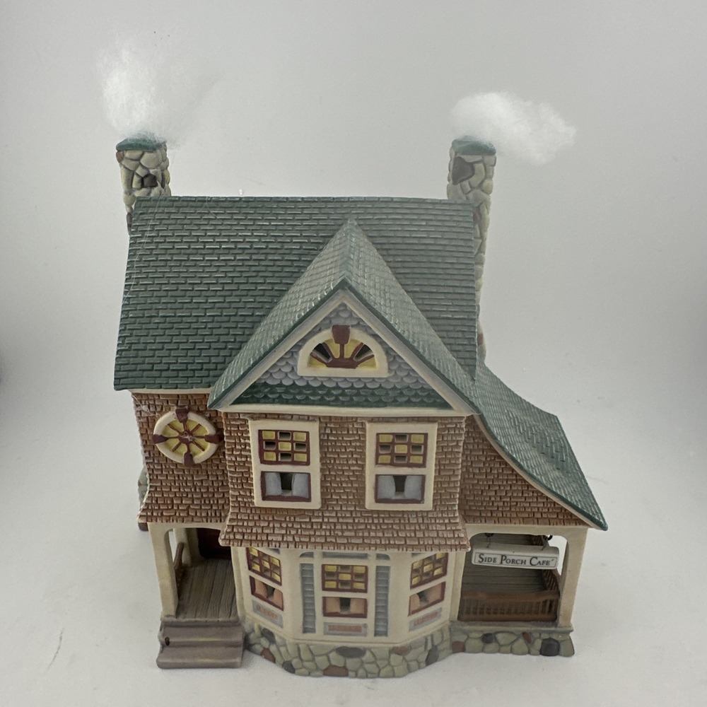 Dept 56 Seasons Bay Side Porch Cafe 53303 First Edition Lighted